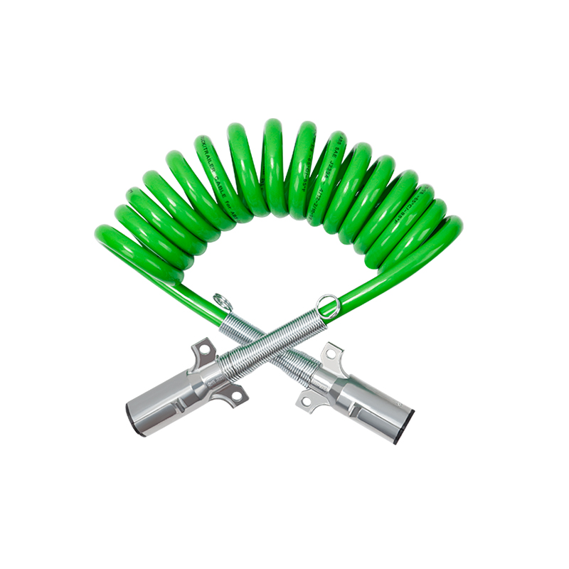7 way ABS coiled cable