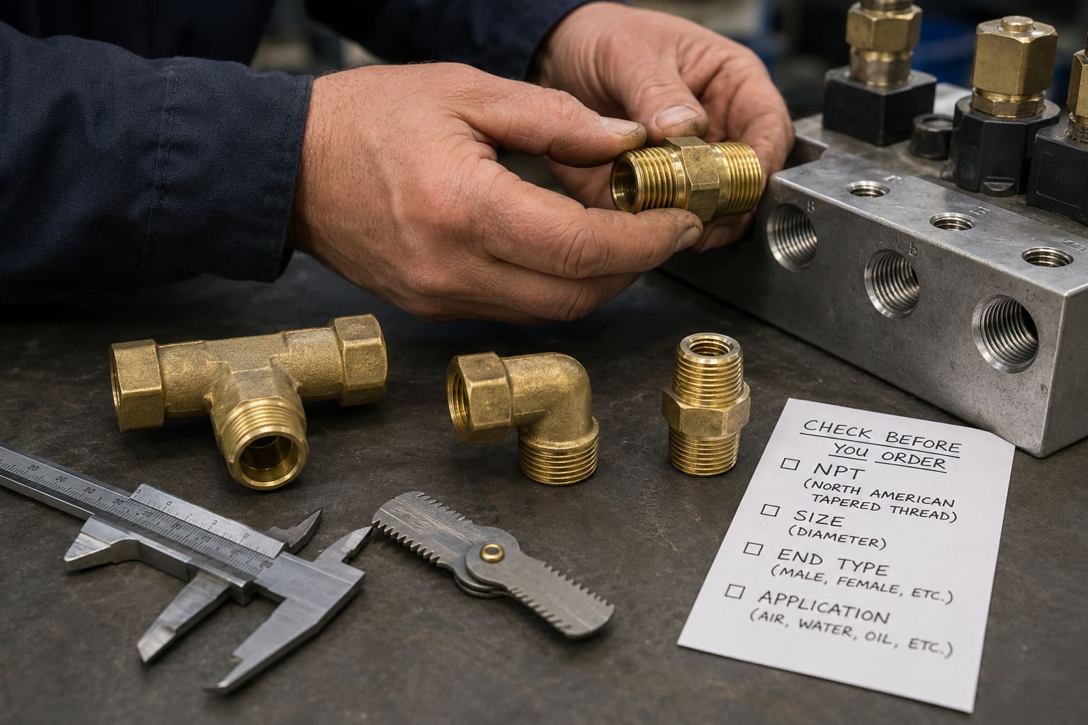 What does NPT mean in brass fittings NPT brass fittings thread standard overview