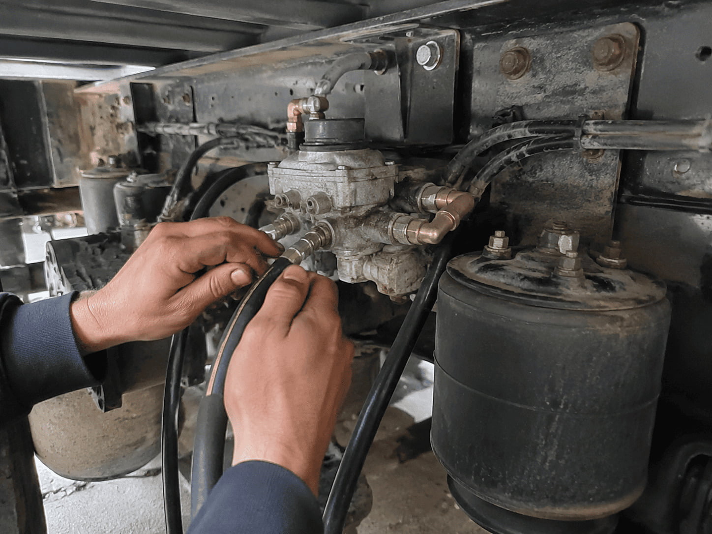 Quality air brake components comparison Air brake line and fitting assembly