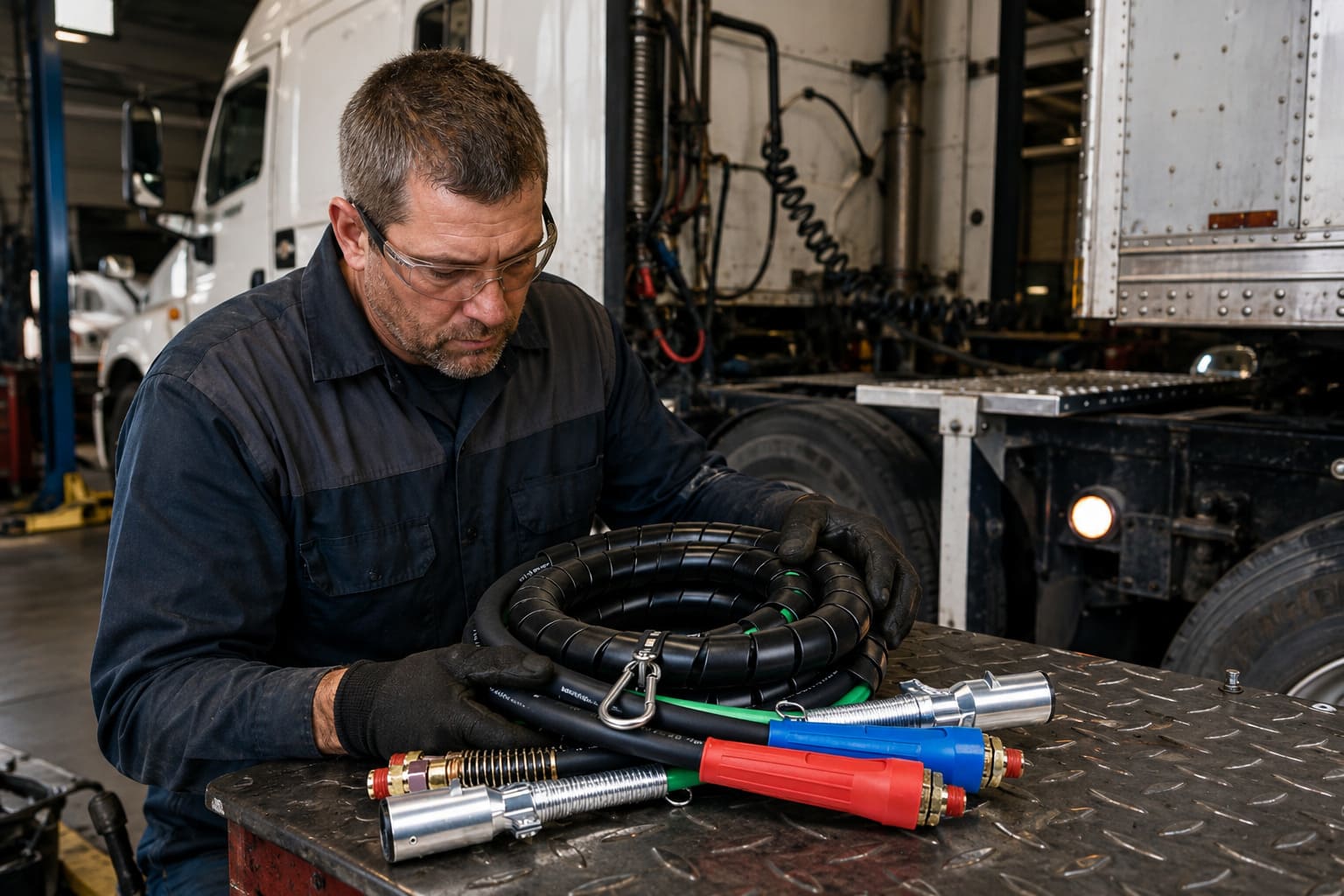 Air Line Failure and Fleet Inspection Costs truck air line failure inspection cost downtime