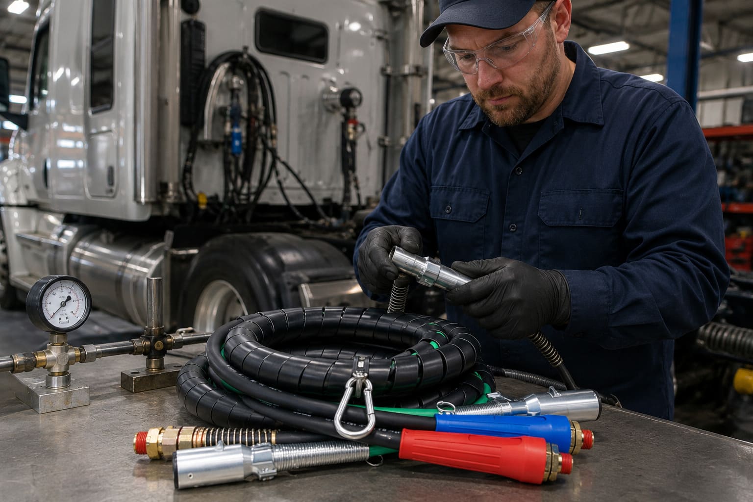 Air Power Line Quality Variables air power line material quality connectors pressure testing