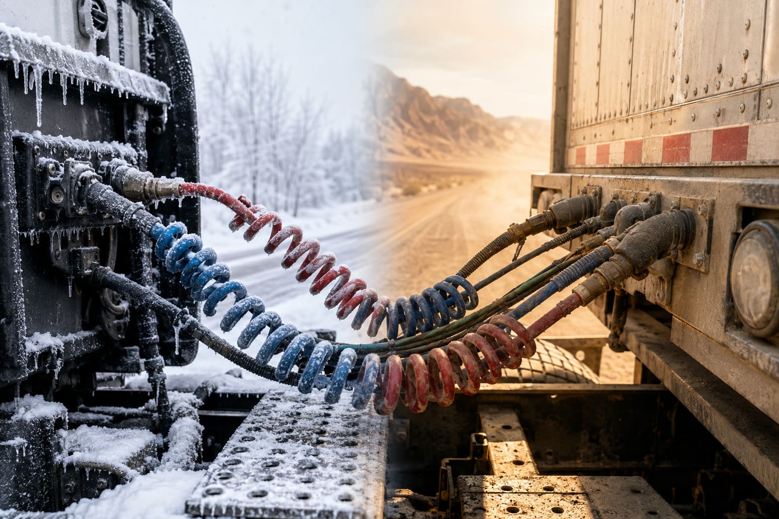 Climate stress factors affecting 3-in-1 air line durability climate stress factors on air power lines