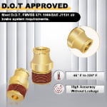 DOT PUSH TO STRAIGHT MALE OEM#1868,VS68PTC,AQ68