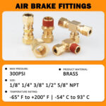 NYLON TUBE AIR BRAKE FITTING UNION ELBOW OEM#1465