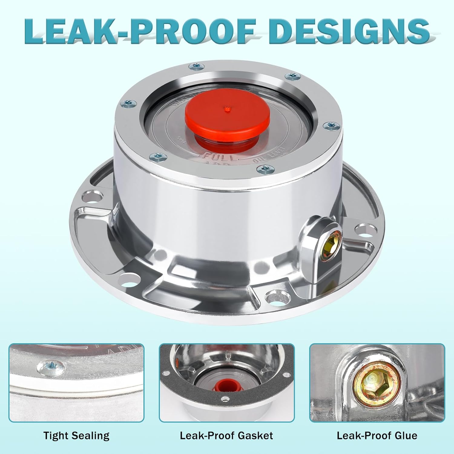 343-4009 ALUMINUM HUB CAP