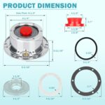 343-4009 ALUMINUM HUB CAP