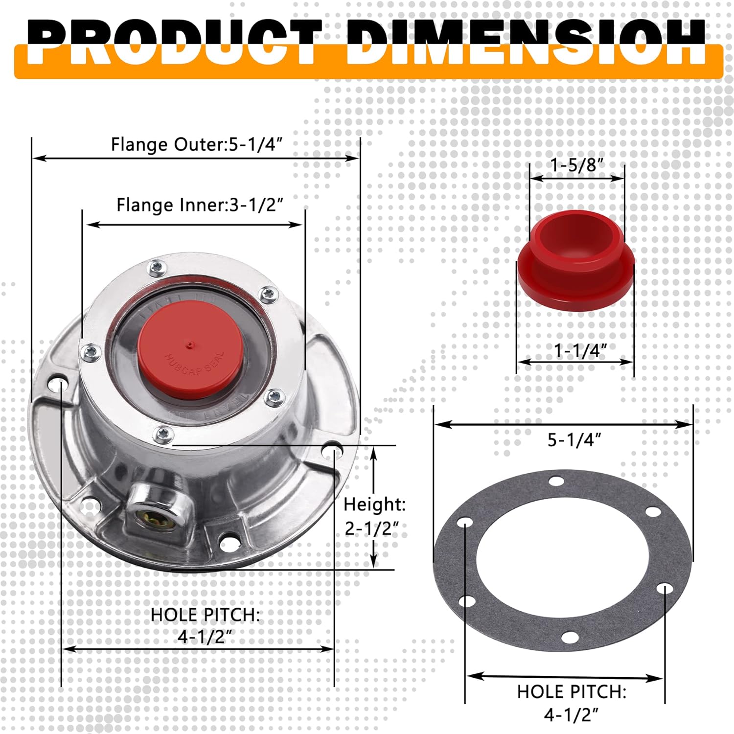343-4024 ALUMINUM HUB CAP