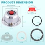 343-4195 ALUMINUM HUB CAP