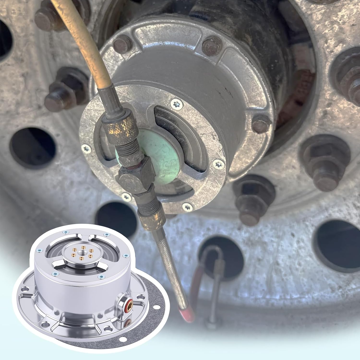 343-4370 ALUMINUM HUB CAP