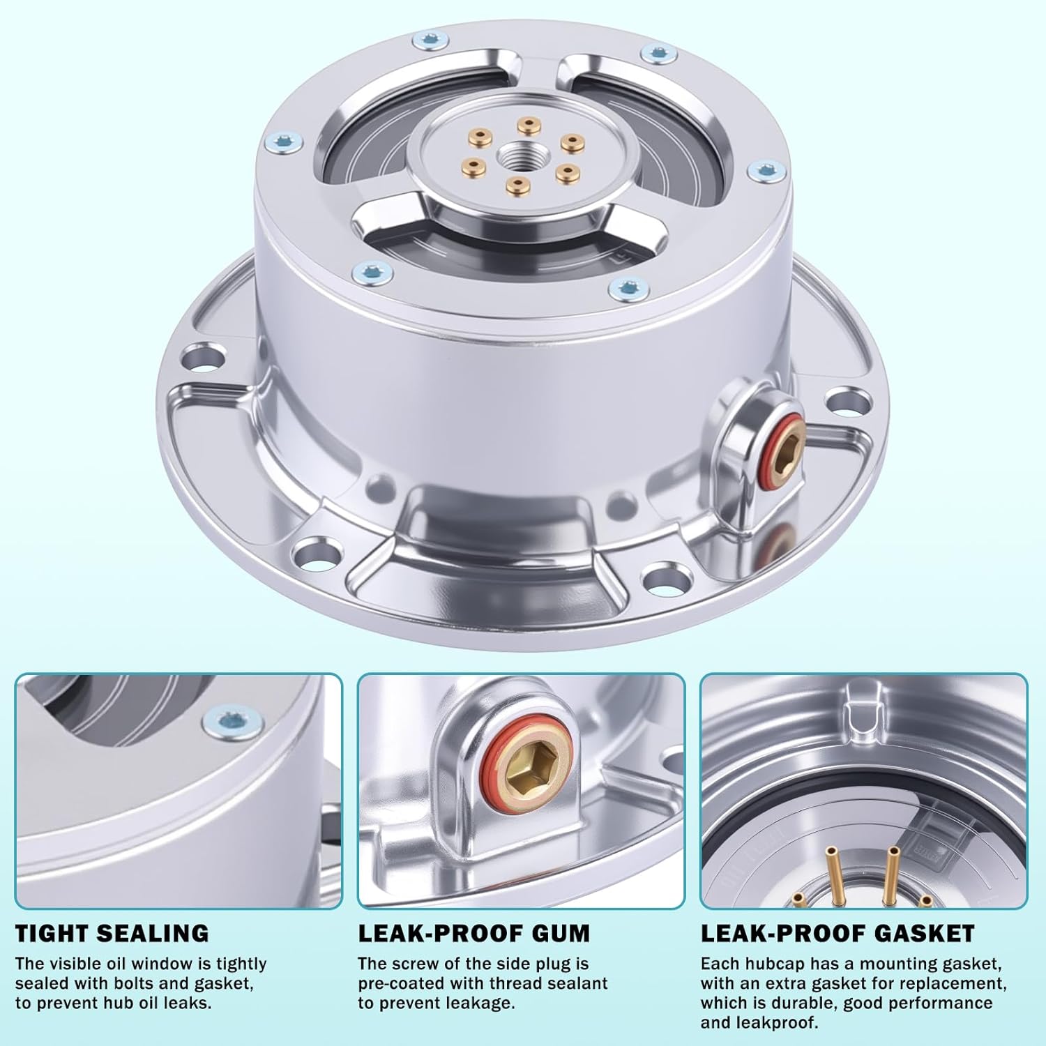 343-4370 ALUMINUM HUB CAP