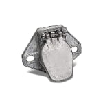 HEAVY DUTY DIE-CAST ZINC 7 WAY SOCKET