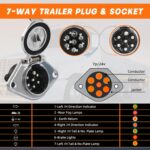 7-PIN TRAILER CONNECTOR SOCKET