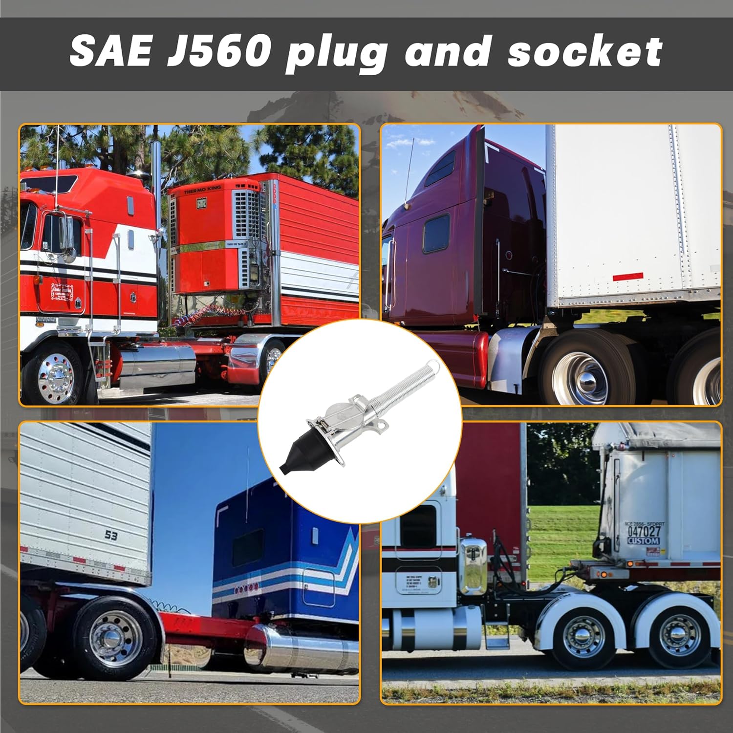 7 WAY TRAILER PLUG