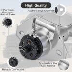 HEAVY DUTY DIE-CAST ZINC 7 WAY SOCKET