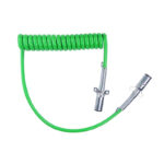 15′ ABS COILED 7 WAY CABLE WITH 12″&48″ LEADS OEM#87100