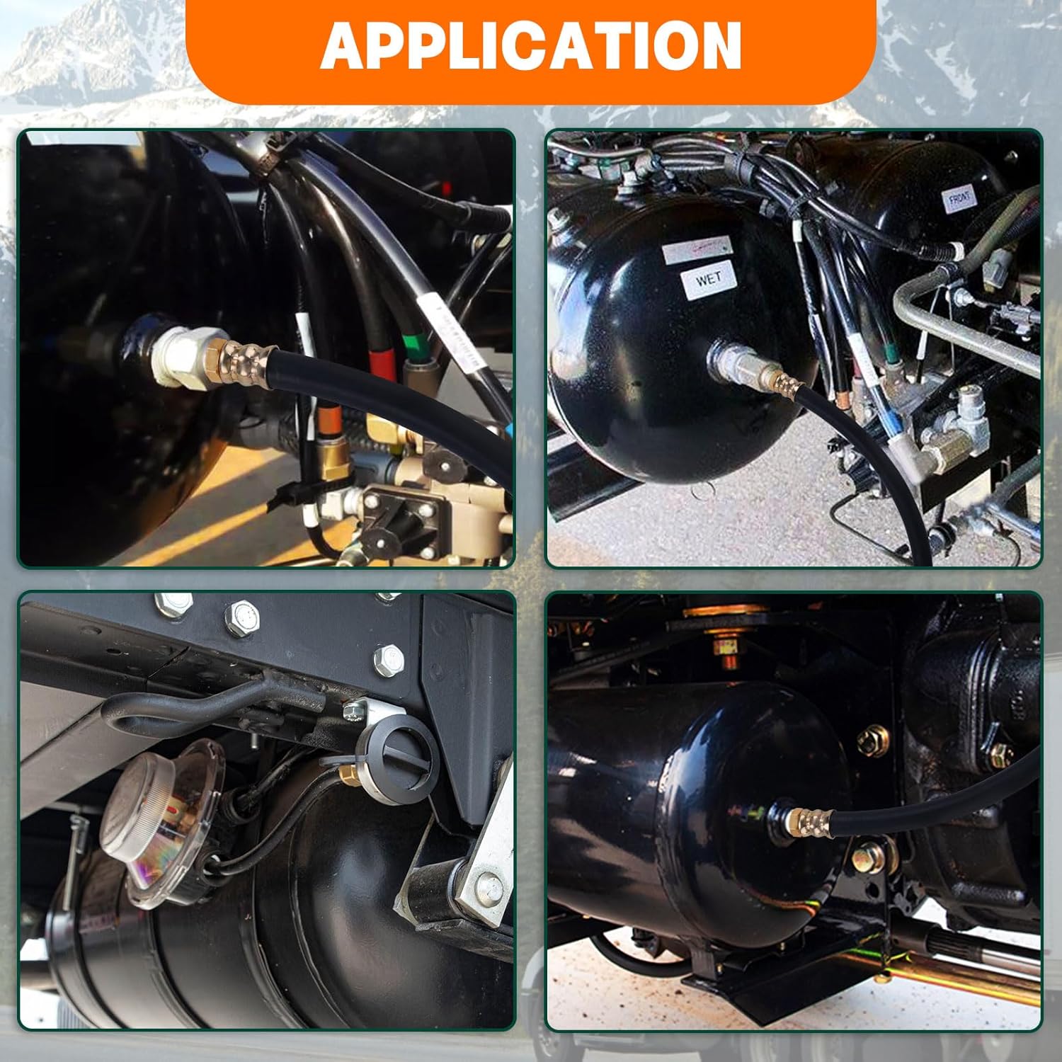 RUBBER AIR BRAKE HOSE ASSEMBLY