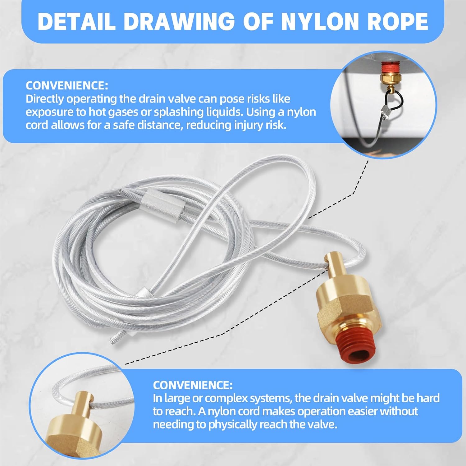 AIR COMPRESSOR DRAIN VALVE