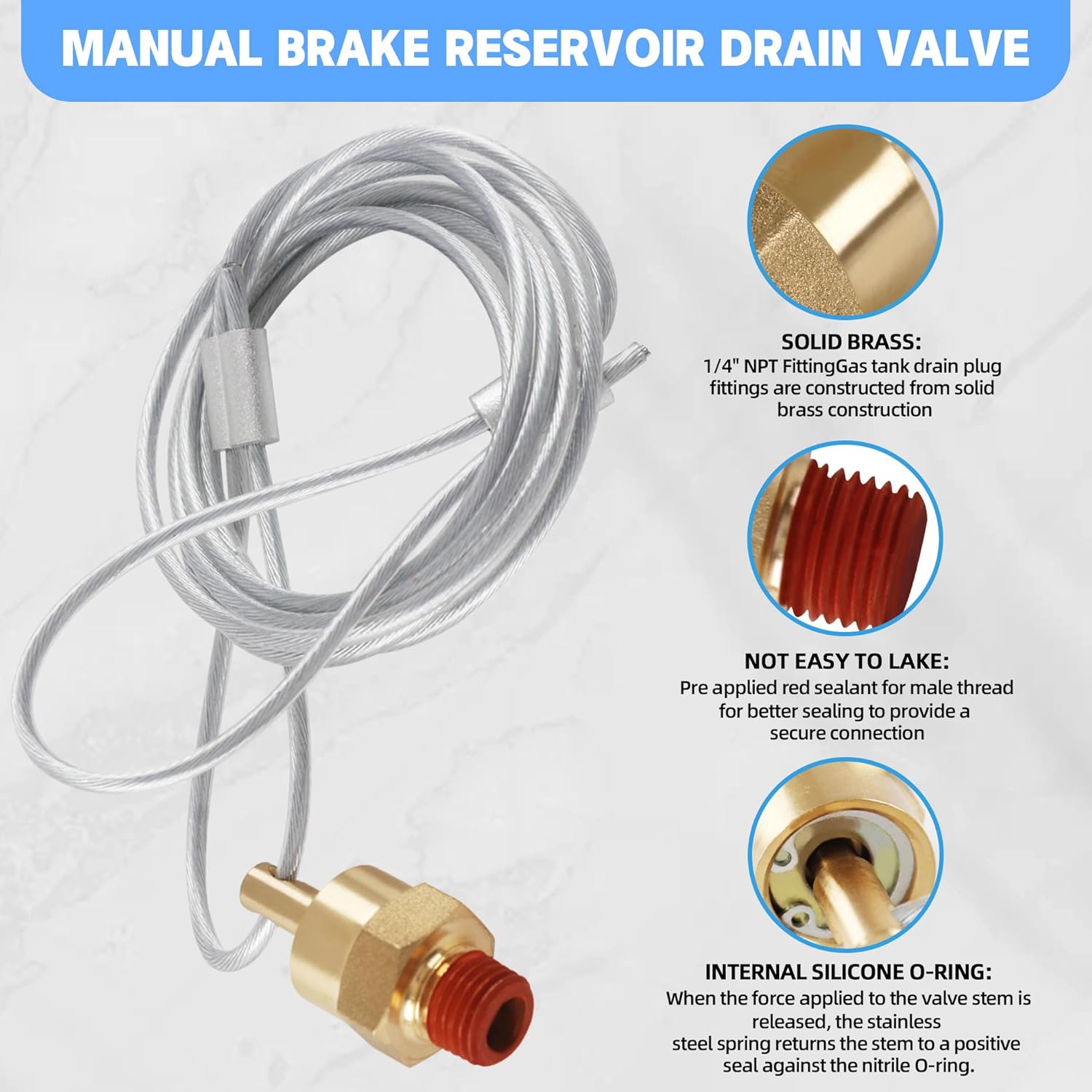AIR COMPRESSOR DRAIN VALVE