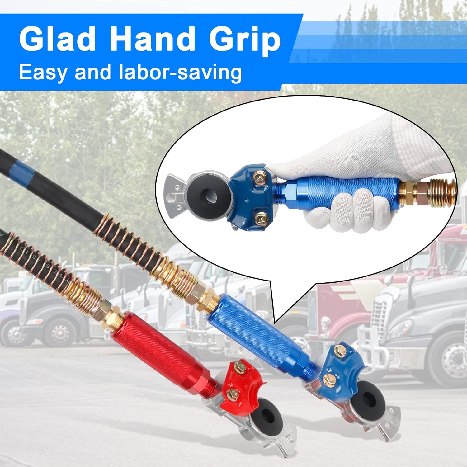 KNURLED GLADHAND GRIP OEM#12-600