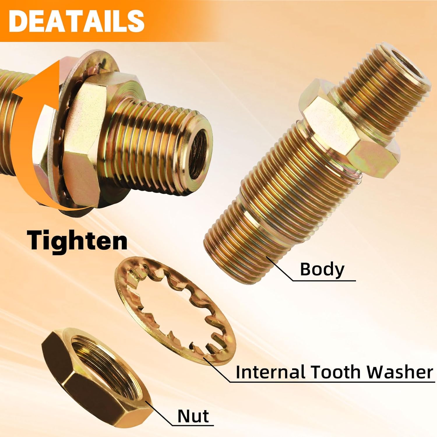 STEEL BULKHEAD FITTING