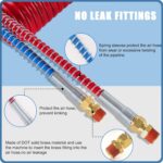 AIR COILED NYLON HOSE 12″ LEADS (brass fitting) OEM#11-315