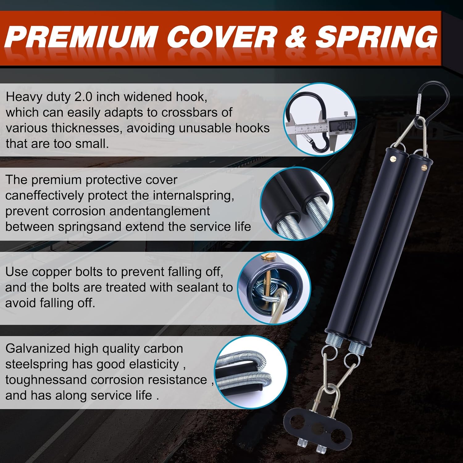 DOUBLE TENDER SPRING OEM#17-420