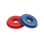 FULL-FACE POLYURETHANE GLADHAND SEAL BLUE&RED