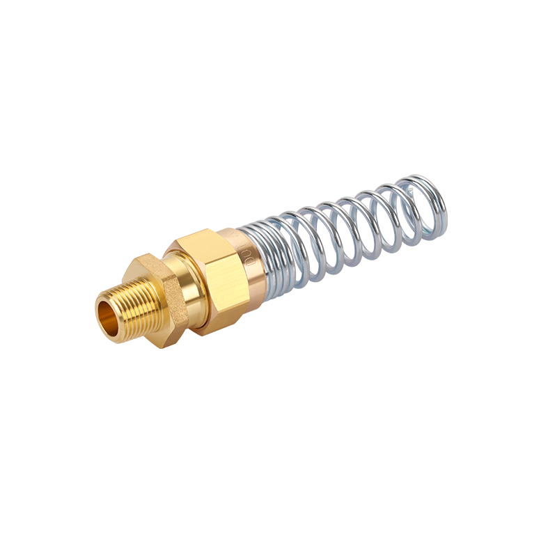 MALE CONNECTOR WITH SPRING GUARD OEM#68RBSG