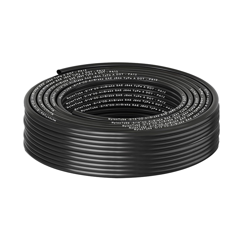 PA12 NYLON AIR BRAKE TUBING Type A (Single-wall extruded Nylon)  and Type B (Nylon core, Fiber rein-forcement, Nylon jacket)