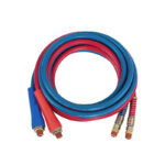 RUBBER AIR BRAKE LINE WITH SWIVEL FITTING(RED&BLUE HOSE) OEM#11-81120