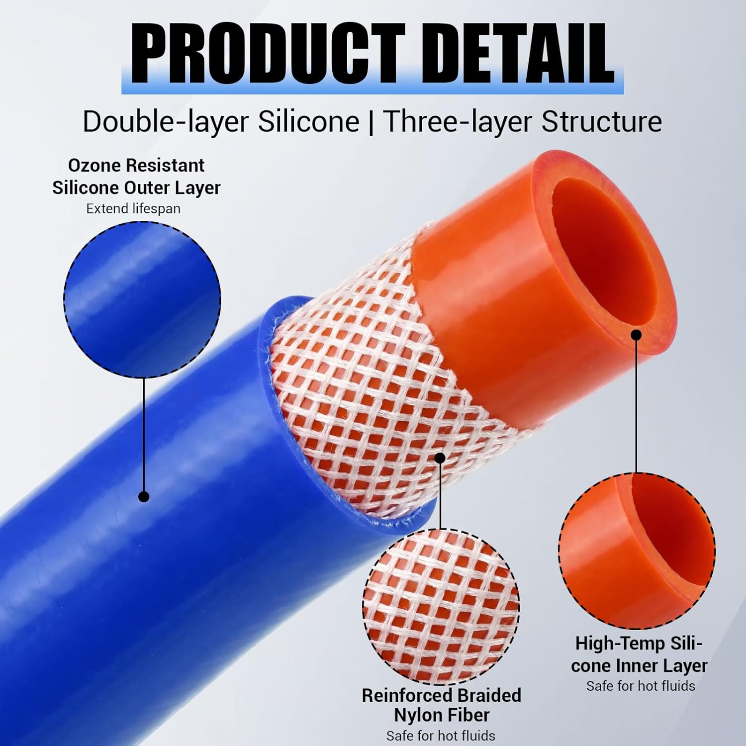 SILICONE HEATER HOSE