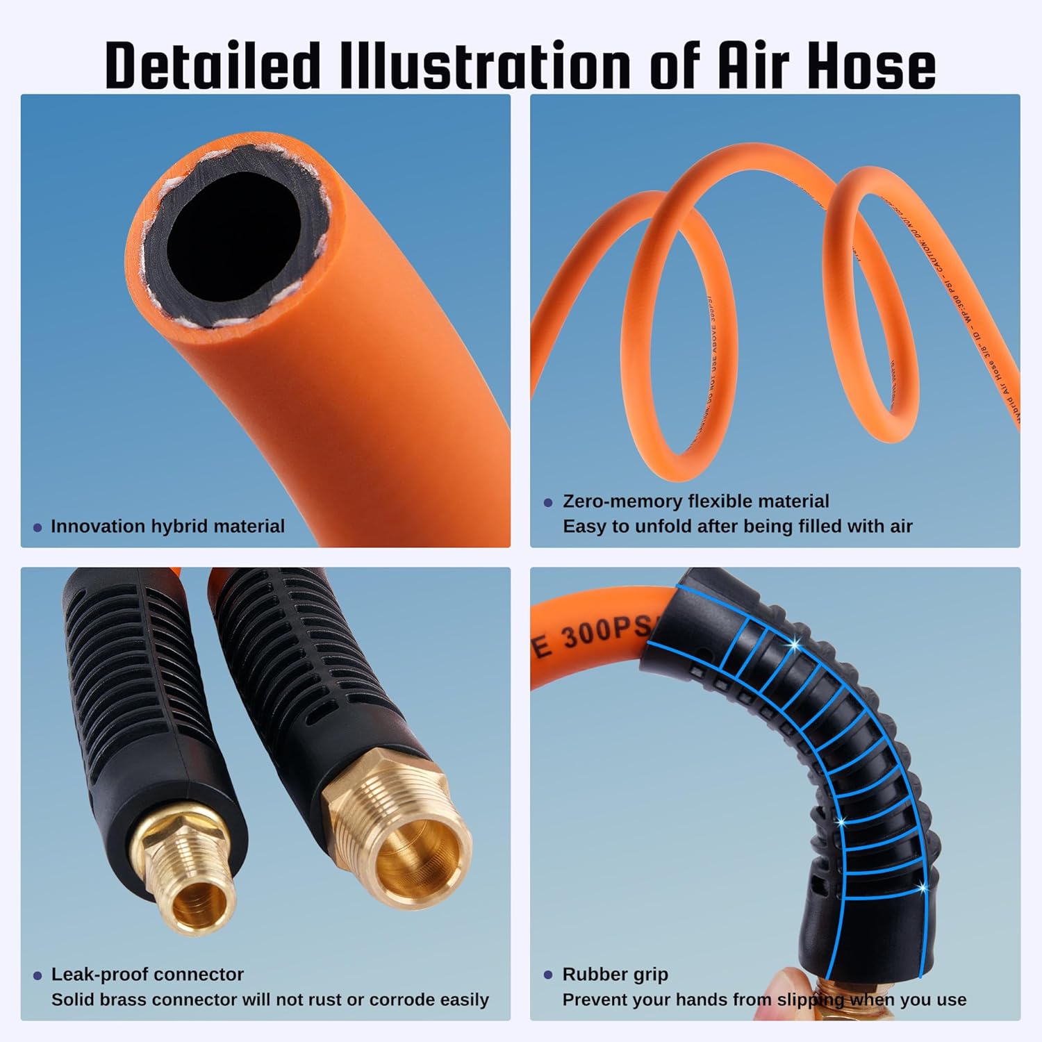 50FT 3/8″ TRUCK TIRE INFLATOR KIT