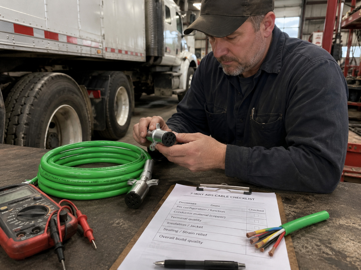 How Does a 7-Way ABS Electrical Cable Work?