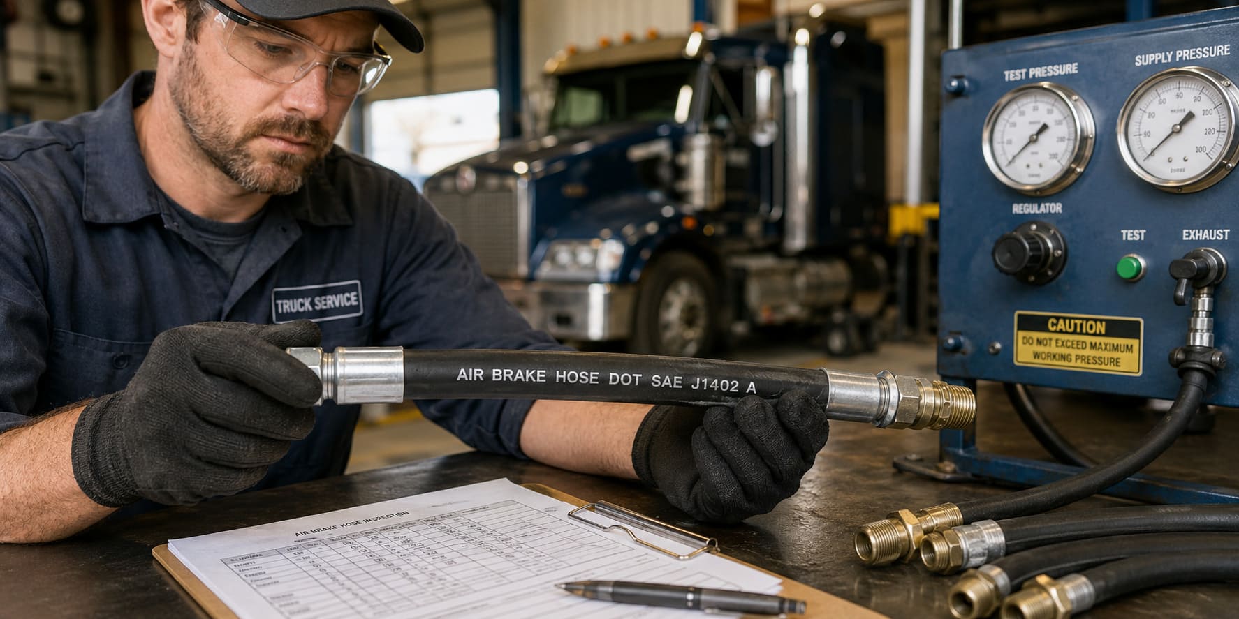 What Is SAE J1402 and Why Does It Matter for Air Brake Hoses?