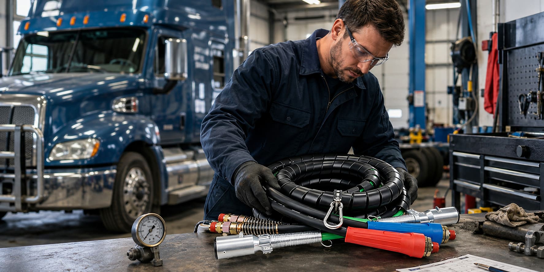How Quality Air Power Lines Reduce Fleet Downtime and Repair Costs