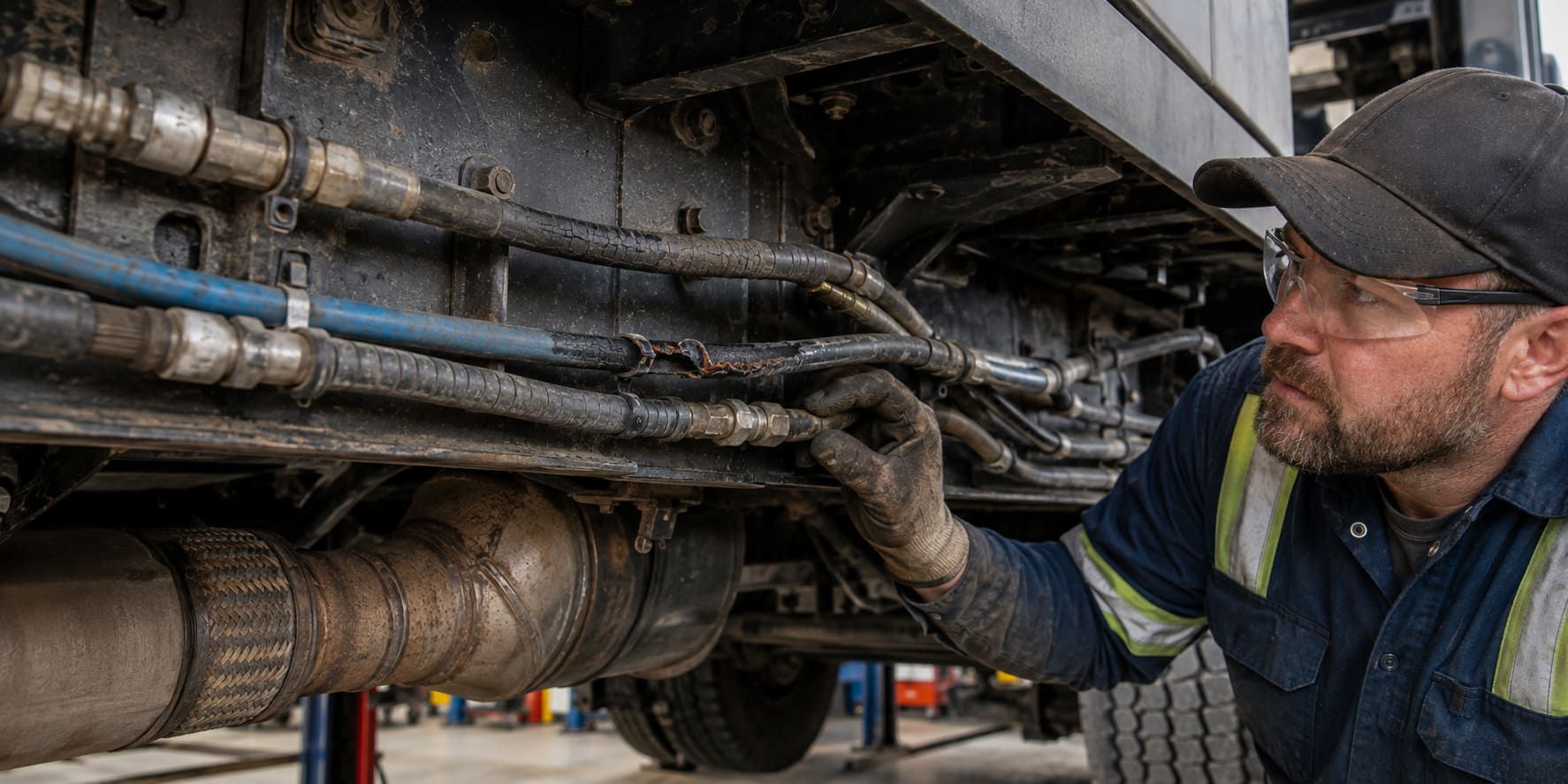 What Causes Semi Truck Air Lines to Crack or Burst?