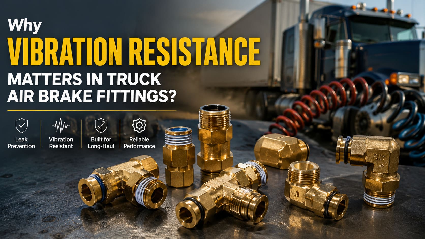 Why Vibration Resistance Matters in Truck Air Brake Fittings?