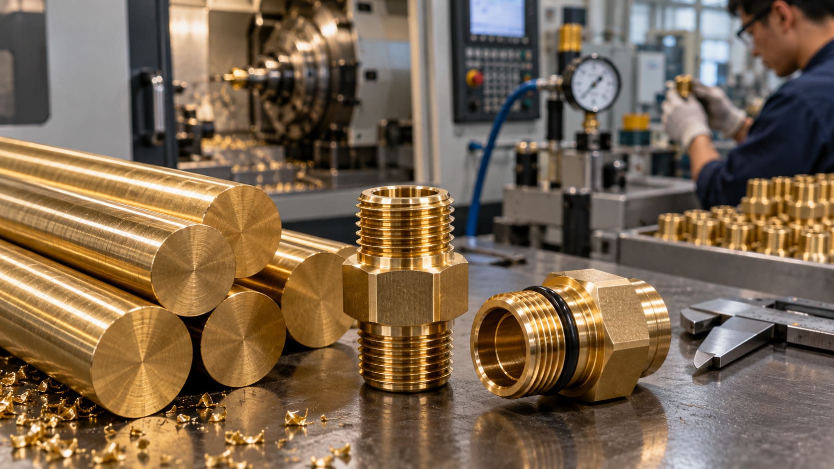 How Raw Brass Quality Affects Air Fitting Reliability
